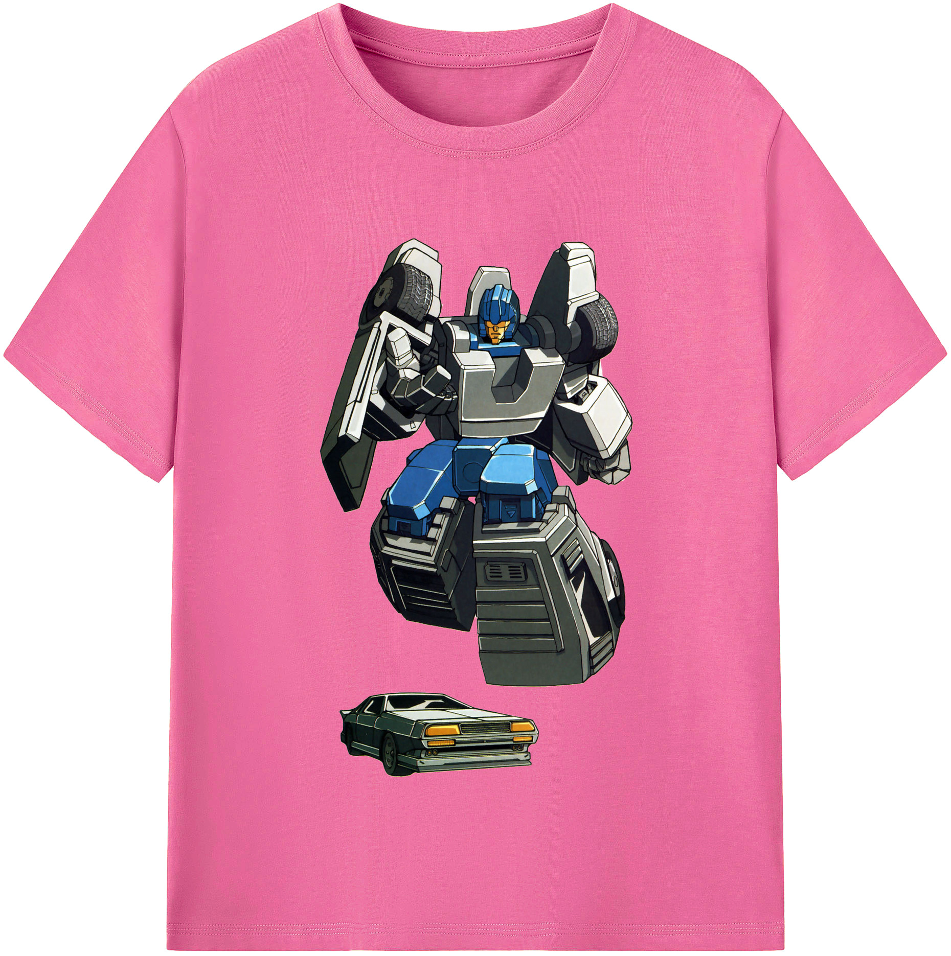 （画像用）  レディースカジュアルプリントTシャツ（綿100％）